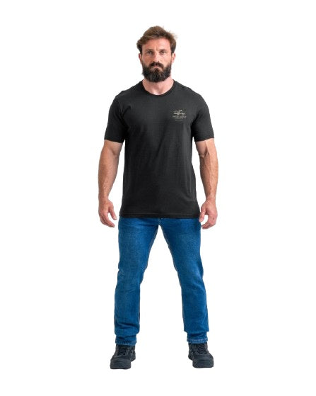 CAMISETA CONQUER SNAKE PRETA INVICTUS
