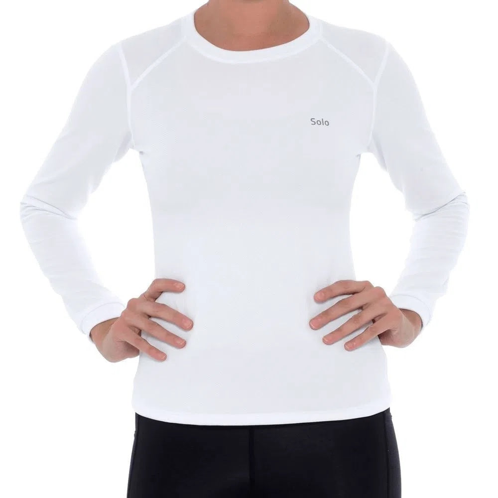 BLUSA SEGUNDA PELE X-THERMO DS LADY BRANCO - SOLO