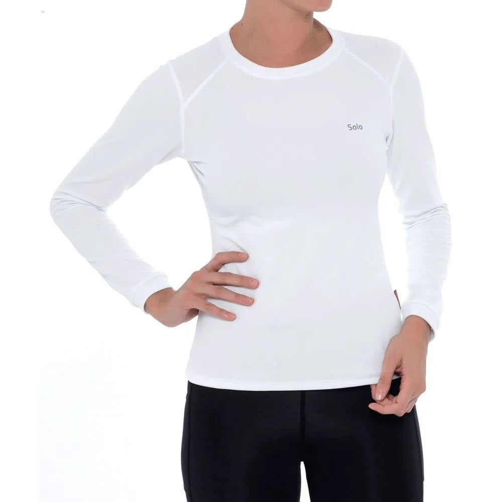 BLUSA SEGUNDA PELE X-THERMO DS LADY BRANCO - SOLO