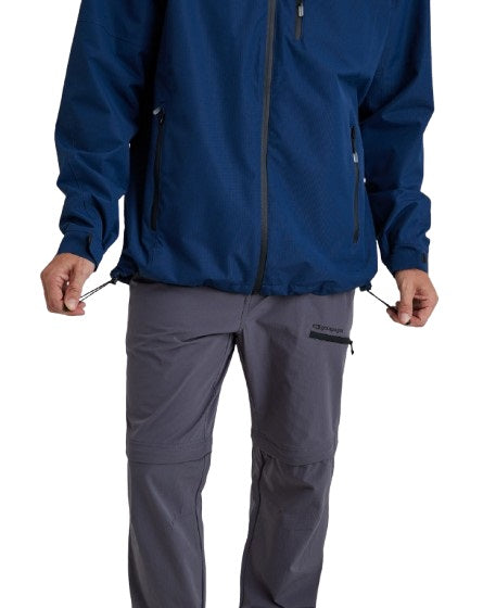 JAQUETA IMPERMEÁVEL DARWIN 2.0 MASCULINA MARINHO - GALAPAGOS