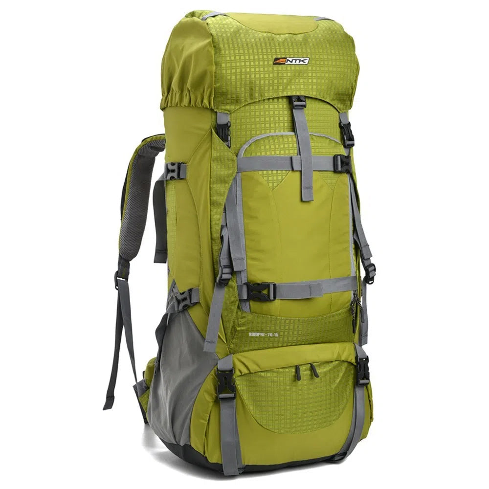 MOCHILA CARGUERIA GT KOMPAZ 70+15L VERDE - NTK