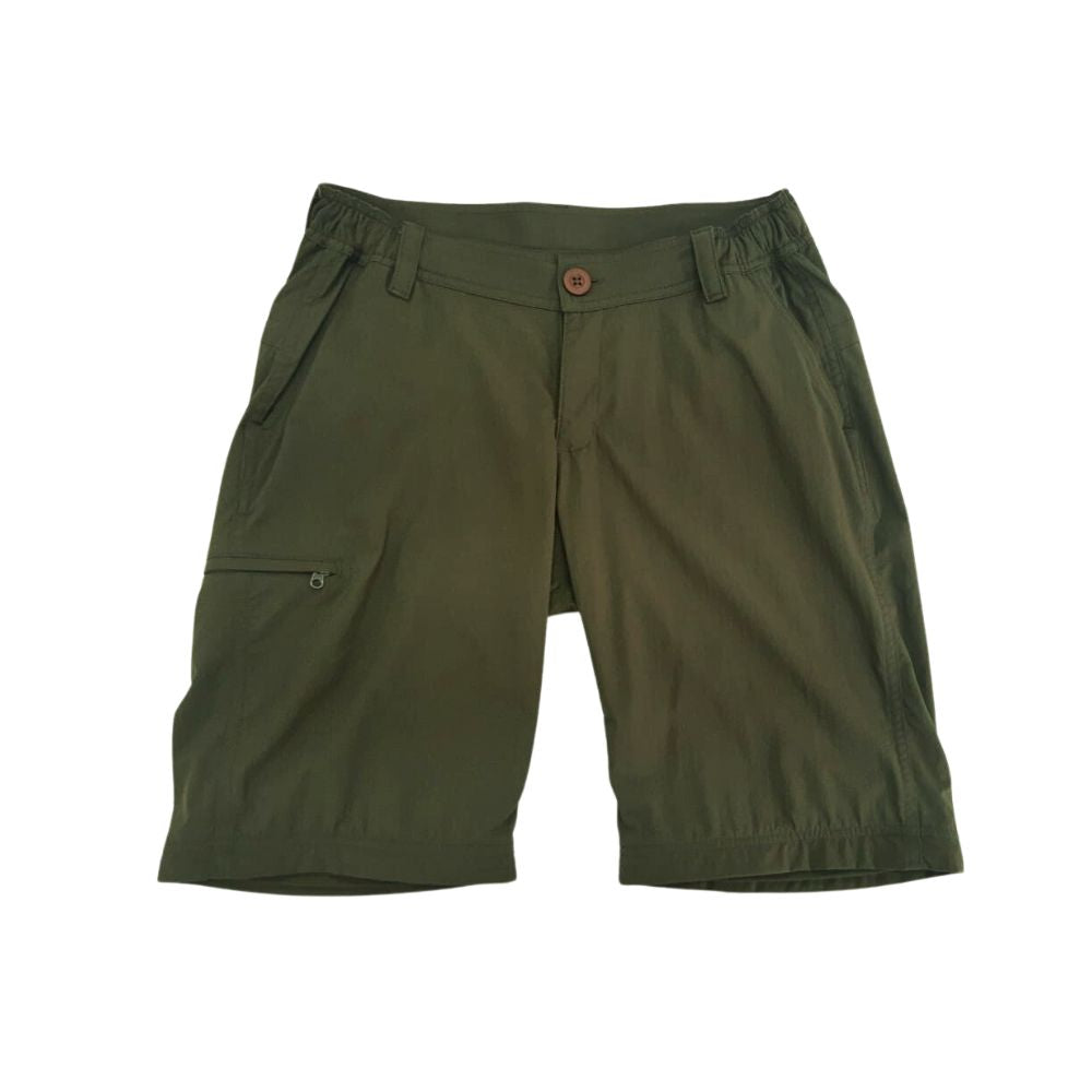 CALÇA-BERMUDA TREKKING VERDE OLIVA FEMININA - SOLO