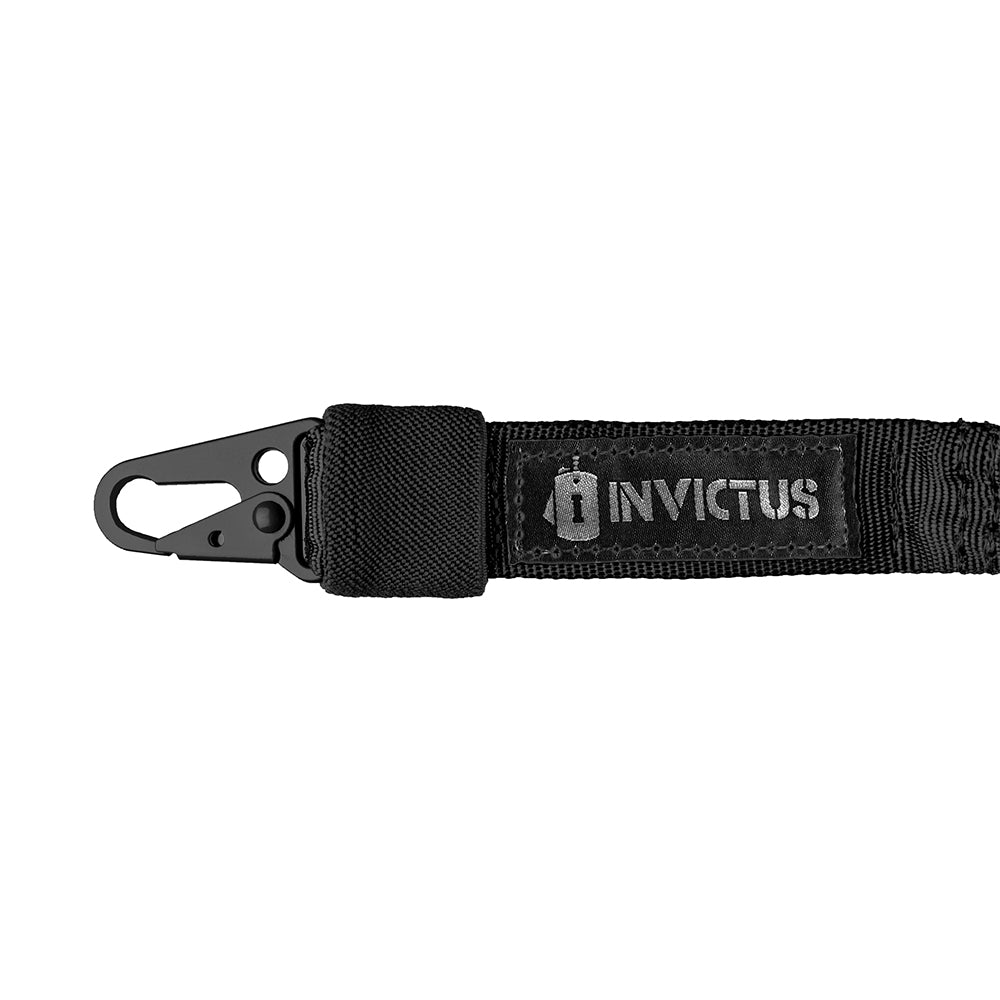 BANDOLEIRA TÁTICA STRAP 1 PONTA PRETA - INVICTUS