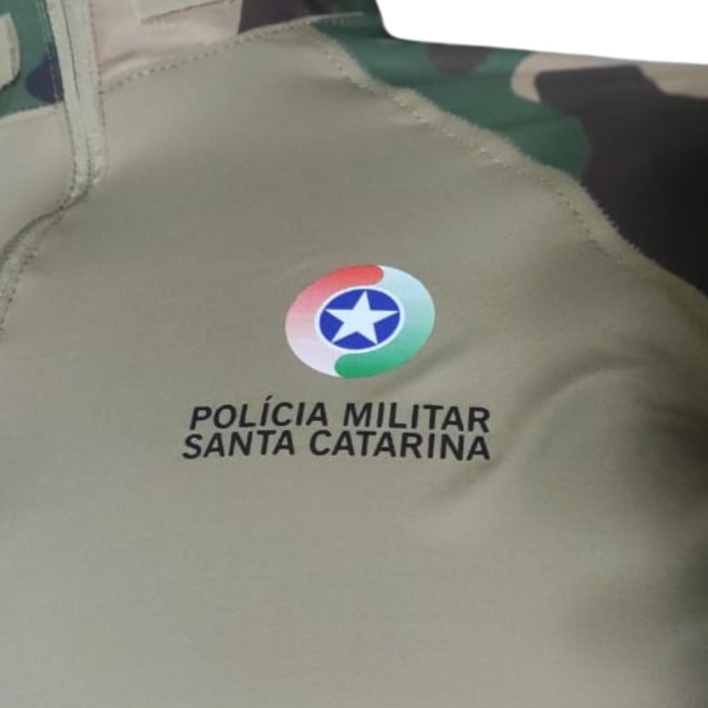 COMBAT SHIRT VERÃO PMSC AMBIENTAL LINHA A