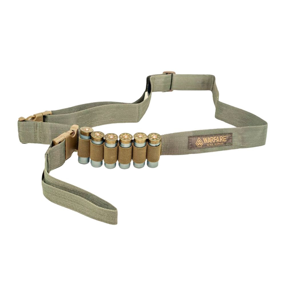 BANDOLEIRA 1P CALIBRE 12 COYOTE - WARFARE