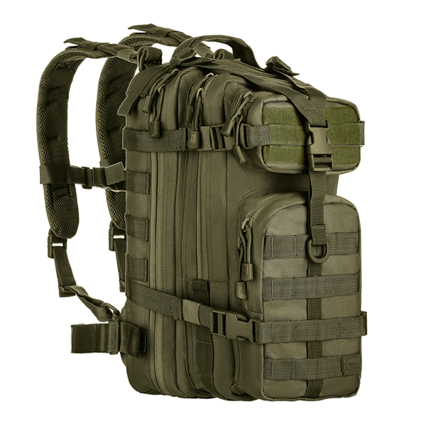 MOCHILA TÁTICA ASSAULT 30L VERDE OLIVA - INVICTUS