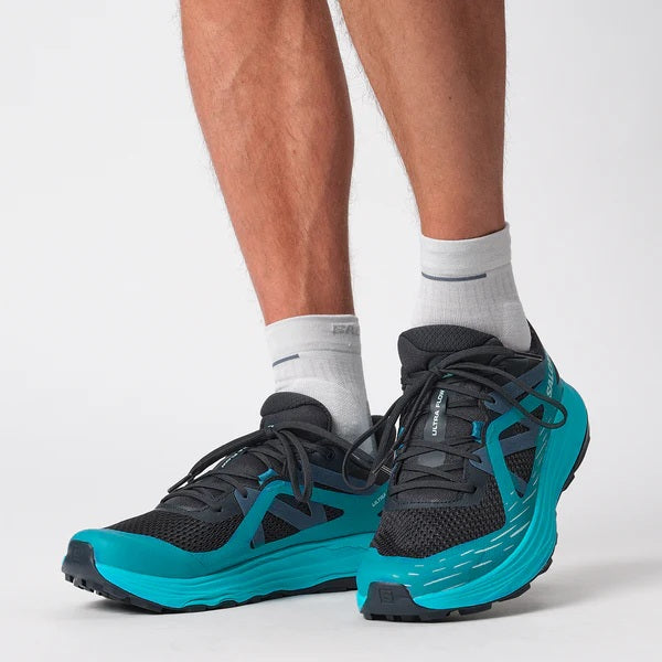 TÊNIS ULTRA FLOW MASCULINO PRETO E AZUL SALOMON