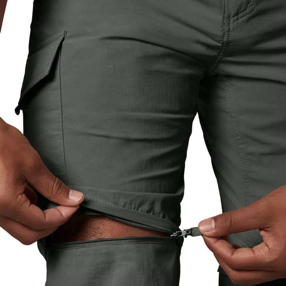 CALÇA MASCULINA SILVER RIDGE CONVERTIBLE GRAVEL - COLUMBIA