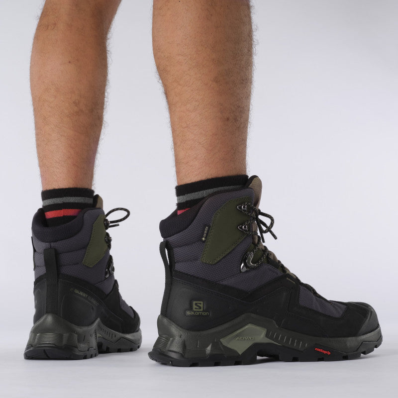 BOTA QUEST ELEMENT GTX MASCULINO VERDE E PRETO - SALOMON