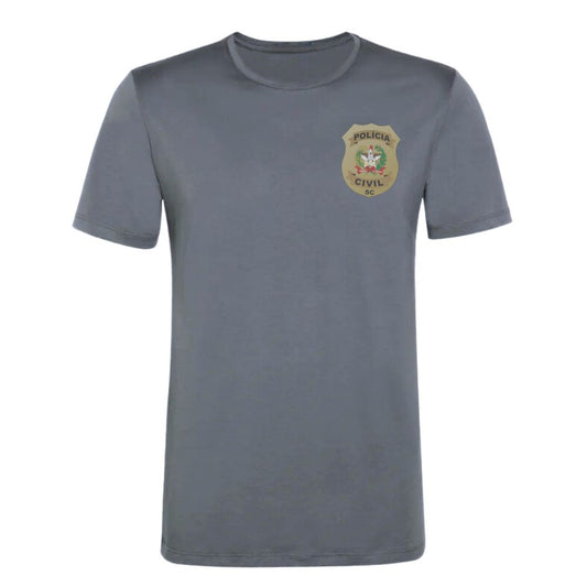 CAMISETA POLÍCIA CIVIL SANTA CATARINA POLIESTER