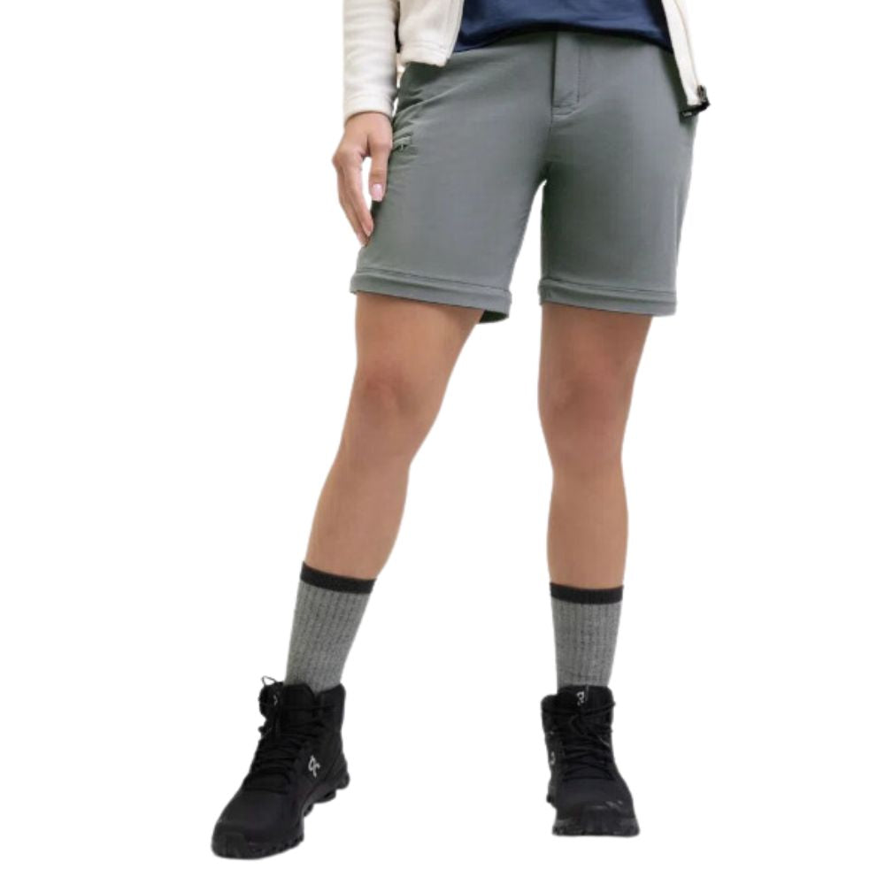CALÇA-BERMUDA TREKKING CINZA FEMININA - SOLO