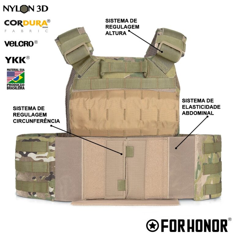 COLETE PLATE CARRIER EVOLUTION WARSKIN - FOR HONOR