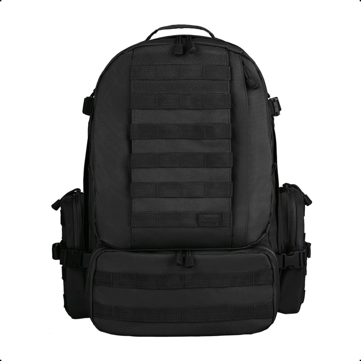 MOCHILA TÁTICA DEFENDER PRETO - INVICTUS