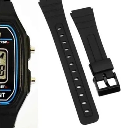 RELÓGIO DIGITAL ACQUA F-91W PRETO