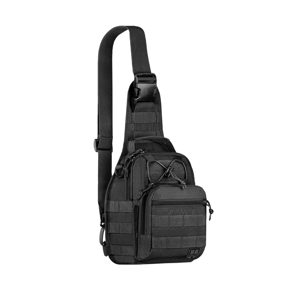 BOLSA DE OMBRO PATRULHA PRETA - BR FORCE