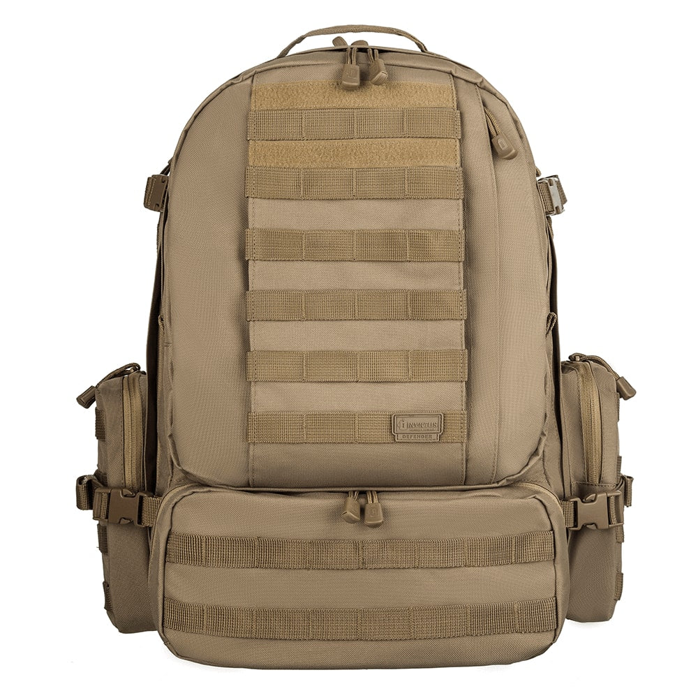 MOCHILA TÁTICA DEFENDER COYOTE - INVICTUS