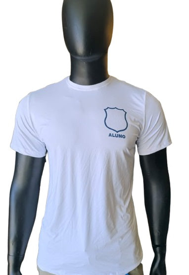 CAMISETA PRF ALUNO POLIAMIDA BRANCA - FRT BRASIL
