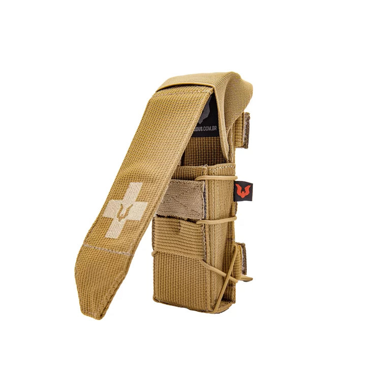 PORTA TORNIQUETE MODULAR SEMIRRÍGIDO COYOTE - DESMODUS