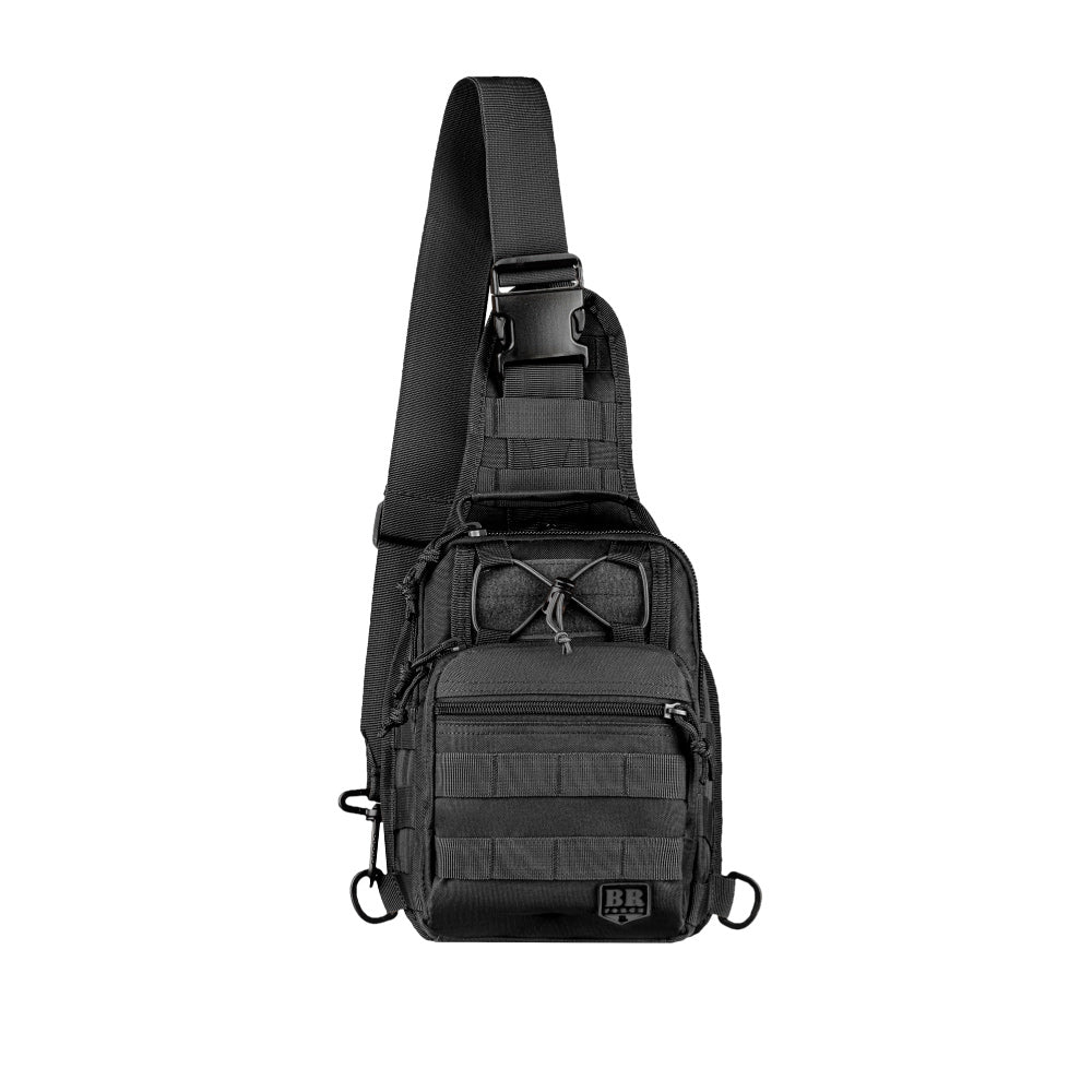 BOLSA DE OMBRO PATRULHA PRETA - BR FORCE