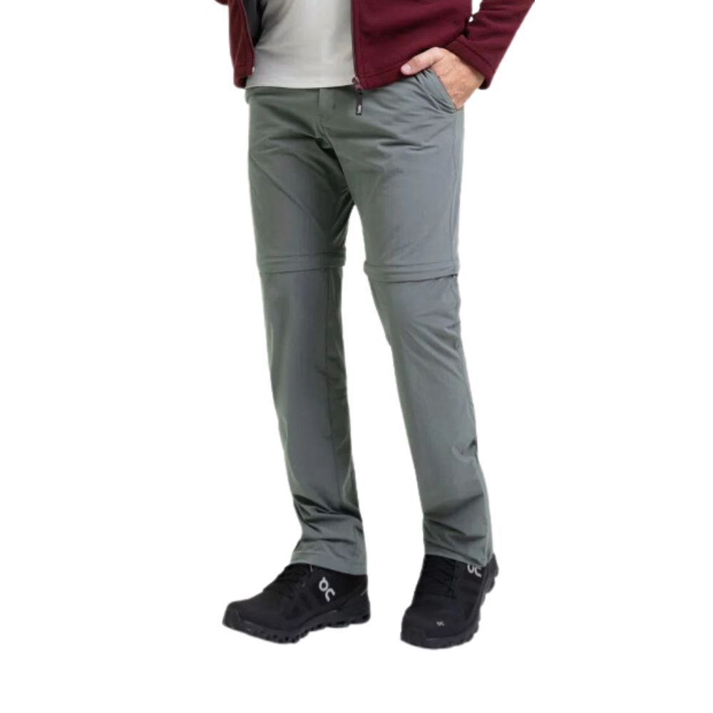 CALÇA-BERMUDA TREKKING CINZA MASCULINA - SOLO