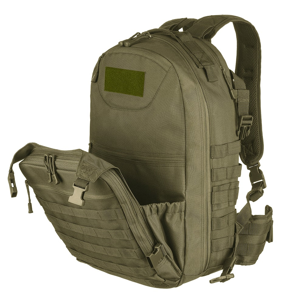 MOCHILA TÁTICA MISSION VERDE OLIVA - INVICTUS