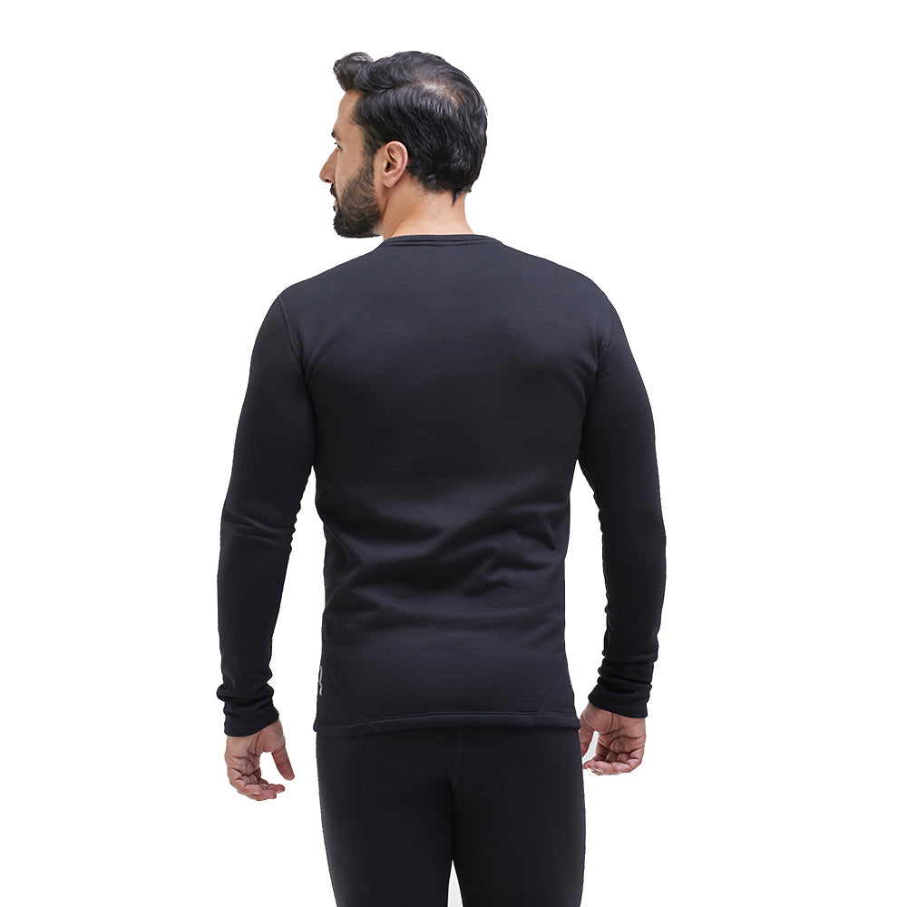 BLUSA TÉRMICA THERMAL STRETCH MASCULINO PRETO - SOLO