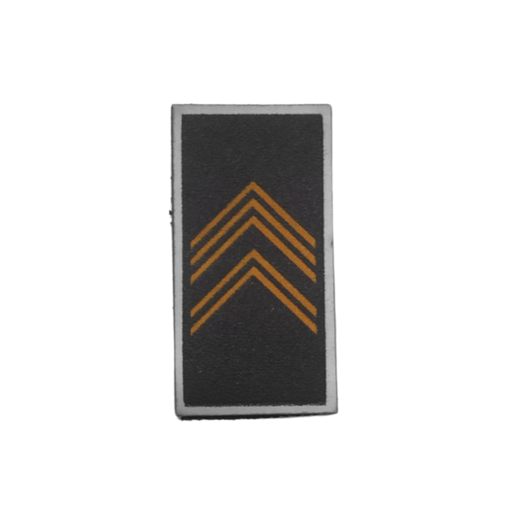 DIVISA GOLA LISA PMSC - PRIMEIRO SARGENTO (1° SGT)