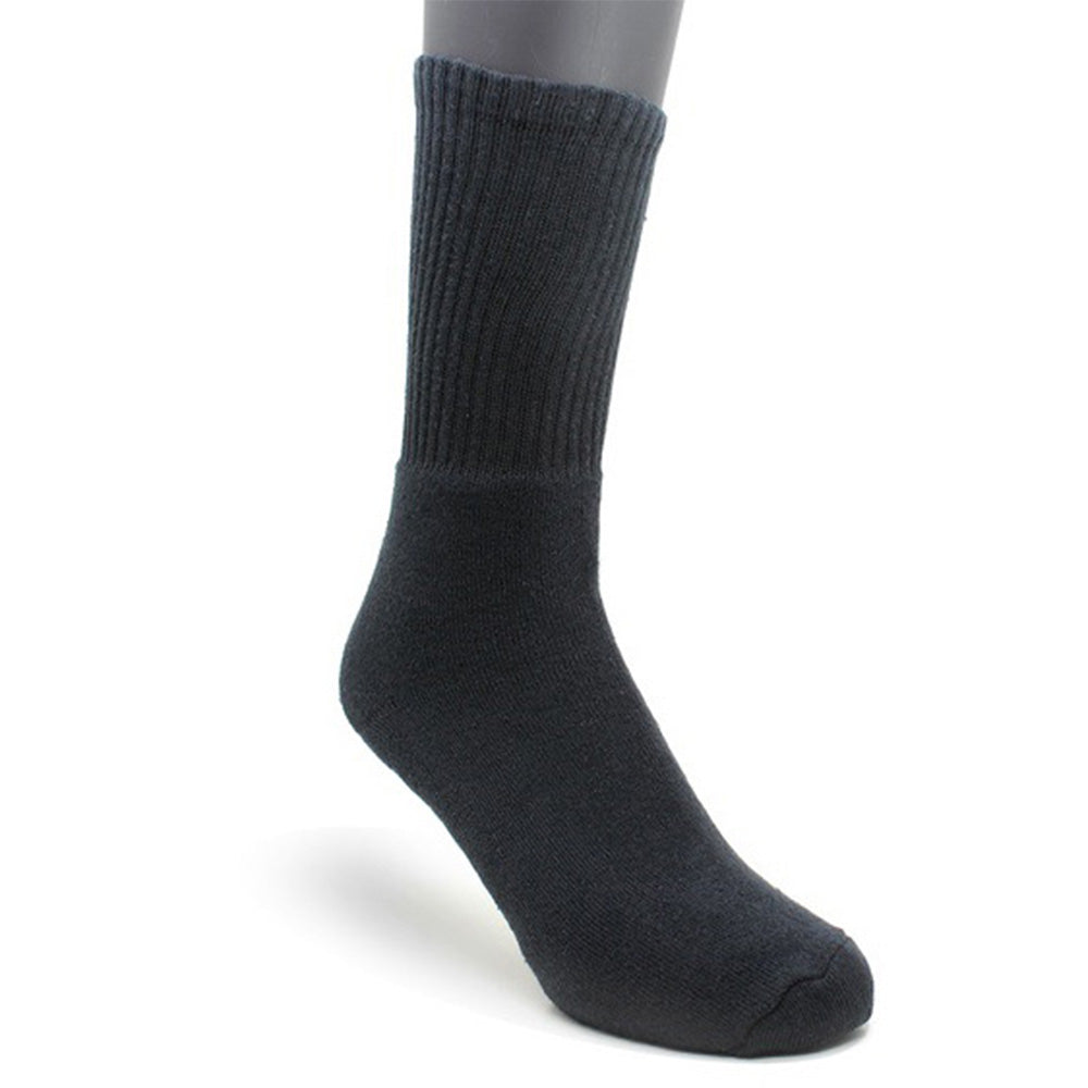 MEIA MILITAR CANO LONGO CANELADA PRETO