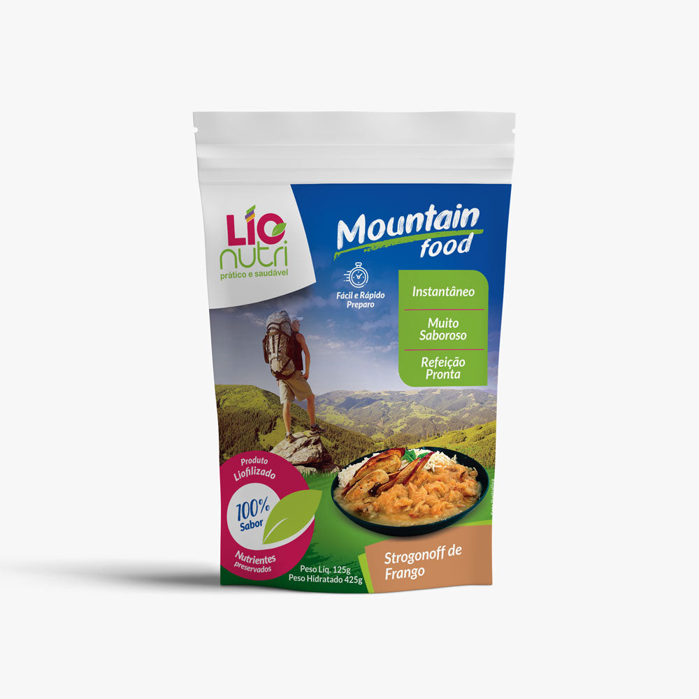 COMIDA LIOFILIZADA STROGONOFF DE FRANGO - LIONUTRI