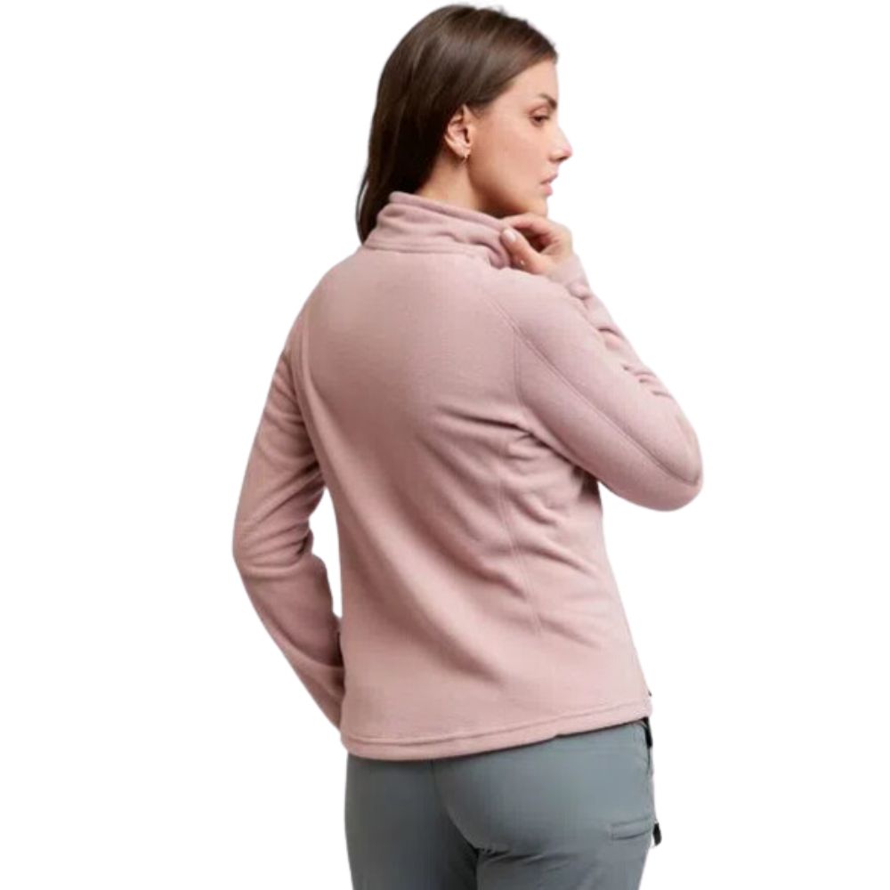 JAQUETA TÉRMICA MICROFLEECE II FEMININA ROSE - SOLO