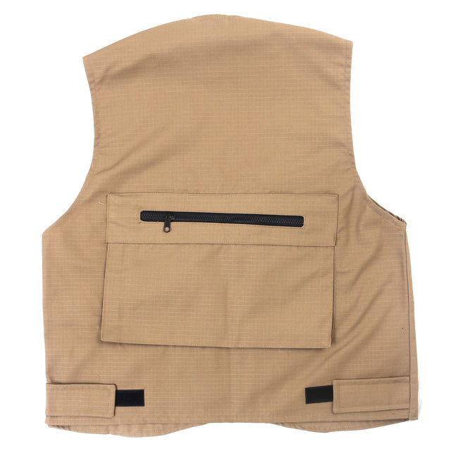 COLETE DE PESCA CAQUI