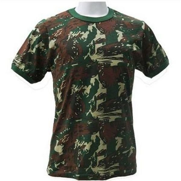 CAMISETA CAMUFLADA EB ALGODÃO FIO 30