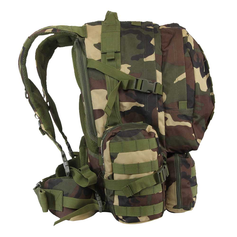 MOCHILA TÁTICA HORNET 55L SELVA - NAUTIKA