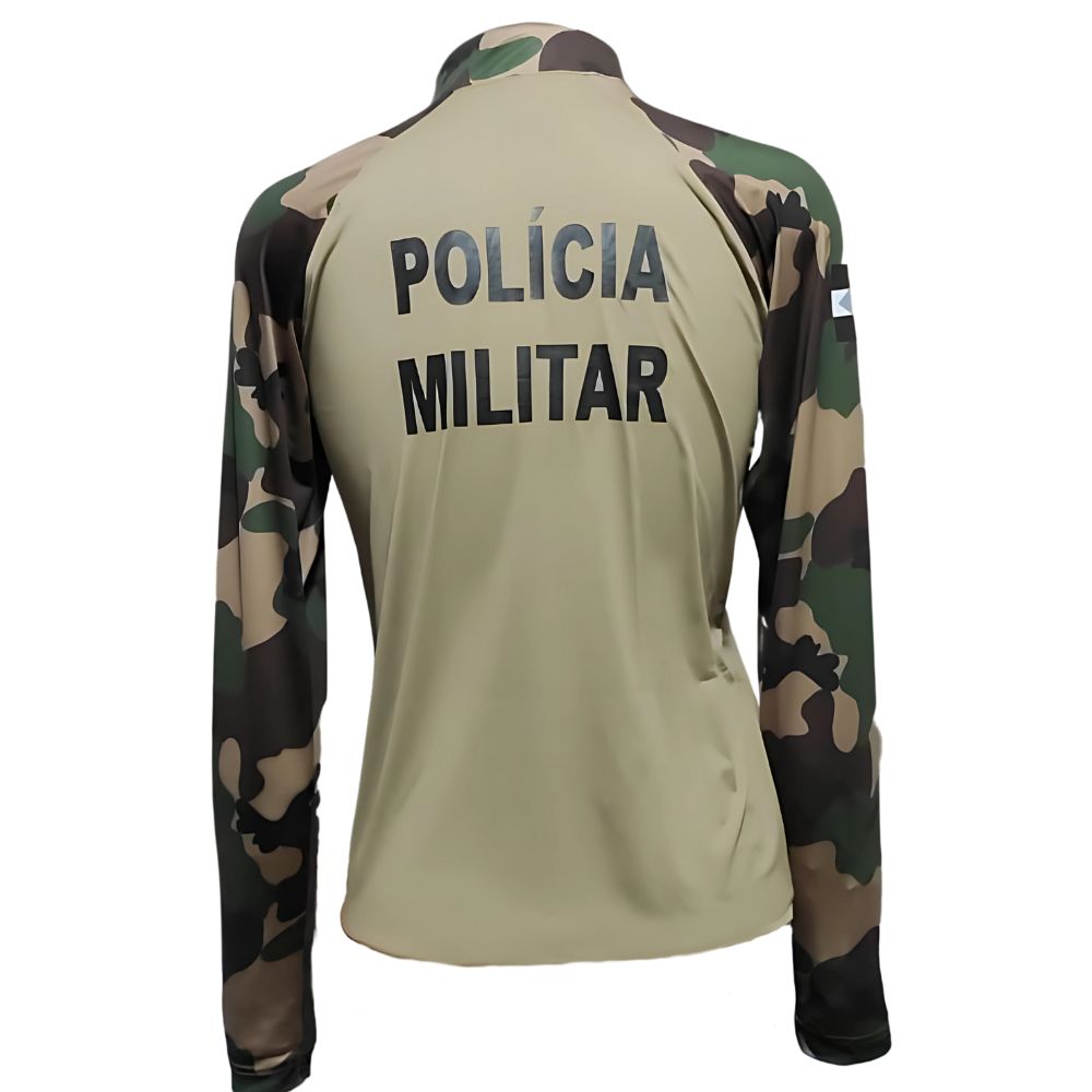 COMBAT SHIRT VERÃO PMSC AMBIENTAL LINHA A