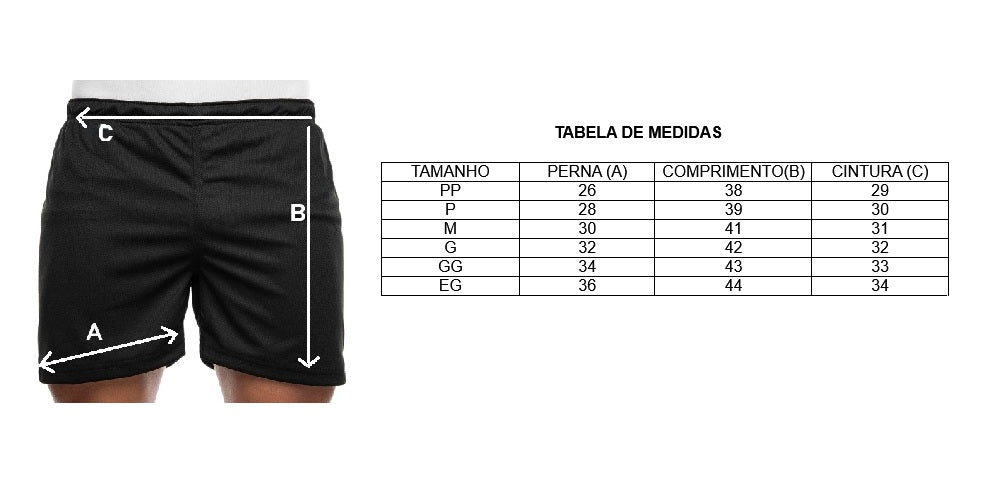 CALÇAO PRETO TFM TRILOBAL