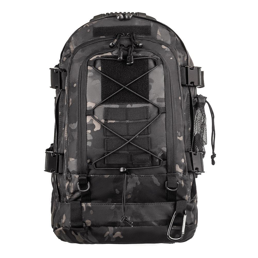MOCHILA TÁTICA DUSTER WARSKIN BLACK - INVICTUS