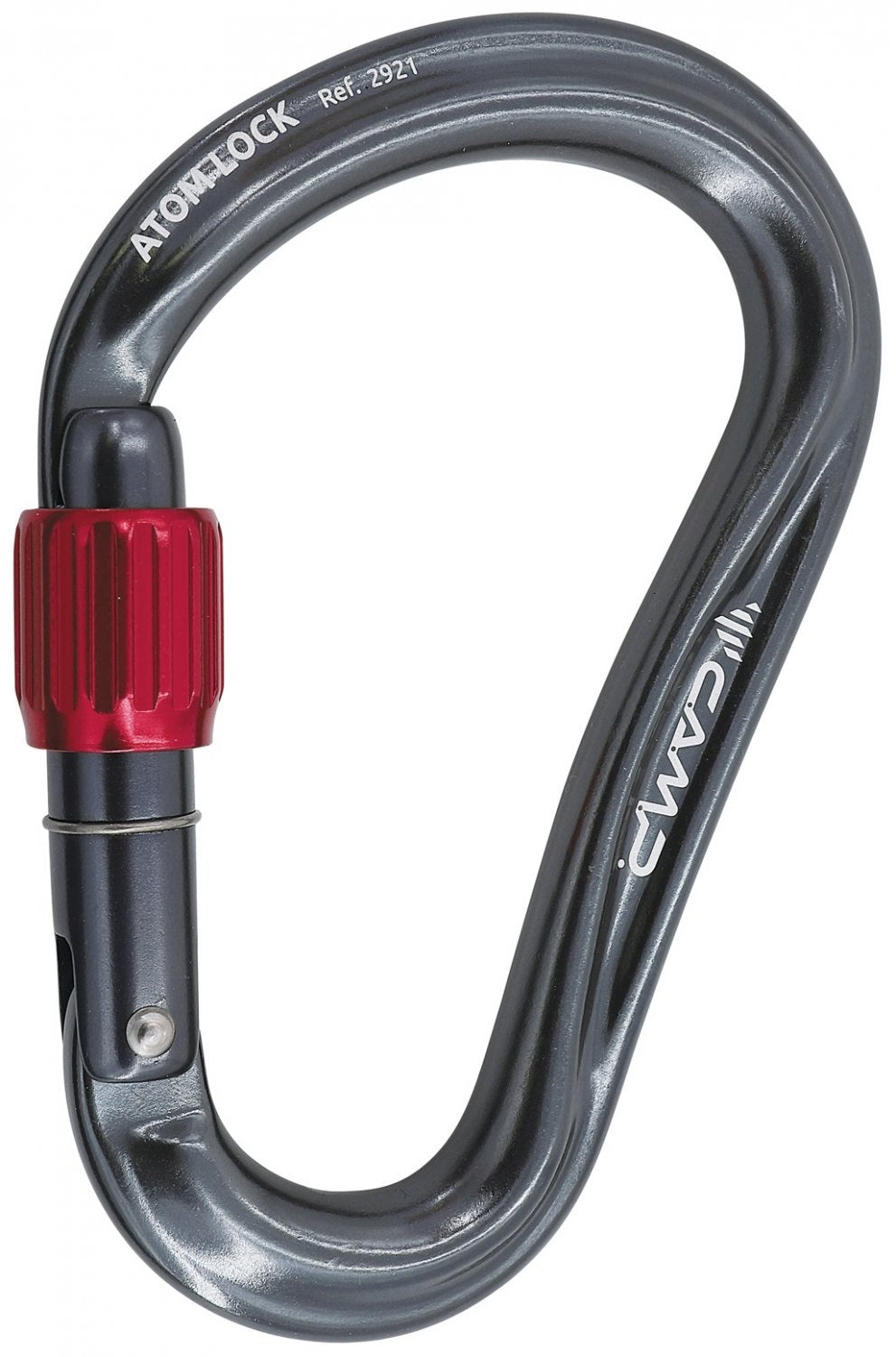 MOSQUETÃO COM TRAVA ATOM LOCK 26KN - CAMP