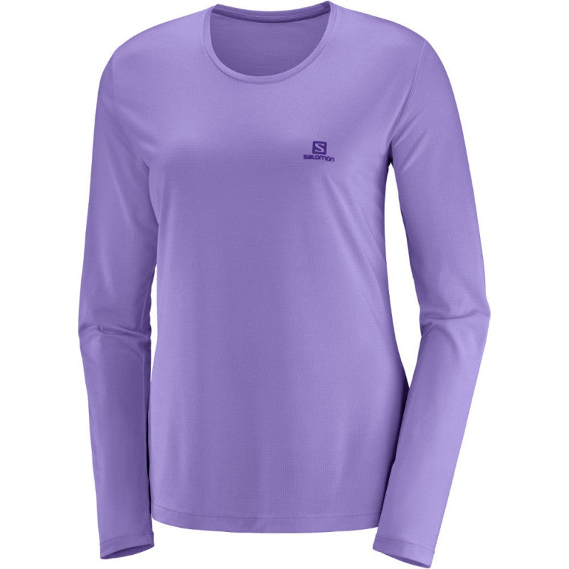 CAMISETA SONIC LS UV50 FEMININO VIOLETA - SALOMON