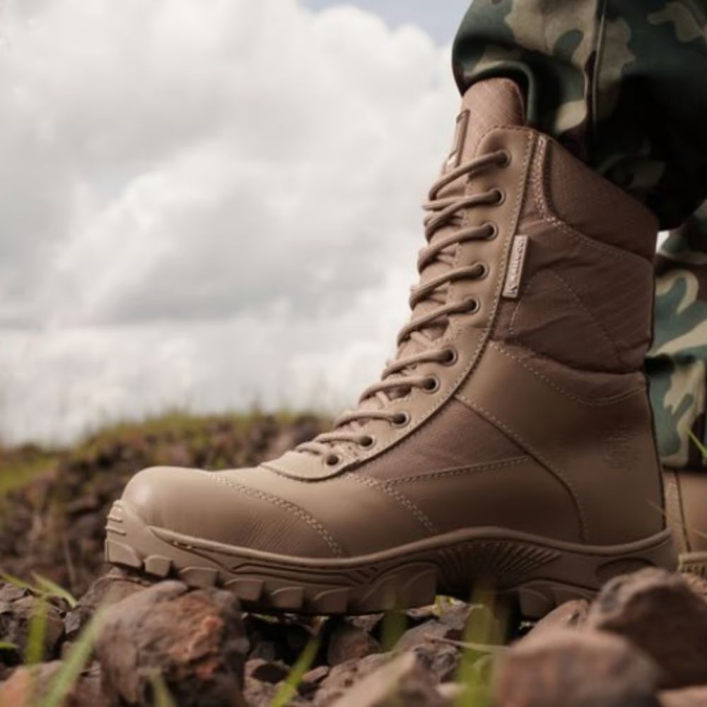 COTURNO MILITAR PMSC CEDRO COM ZÍPER KALUCI