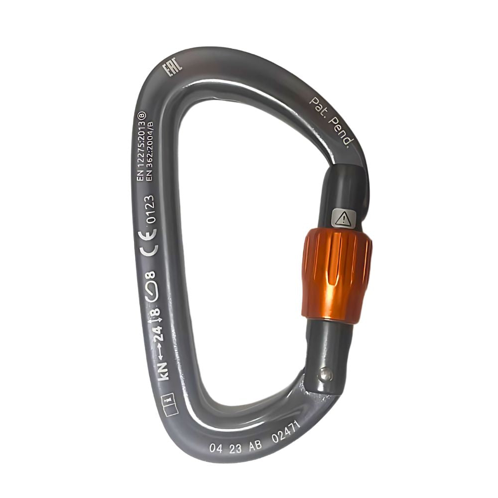 MOSQUETÃO ORBIT LOCK GUN METAL - CAMP