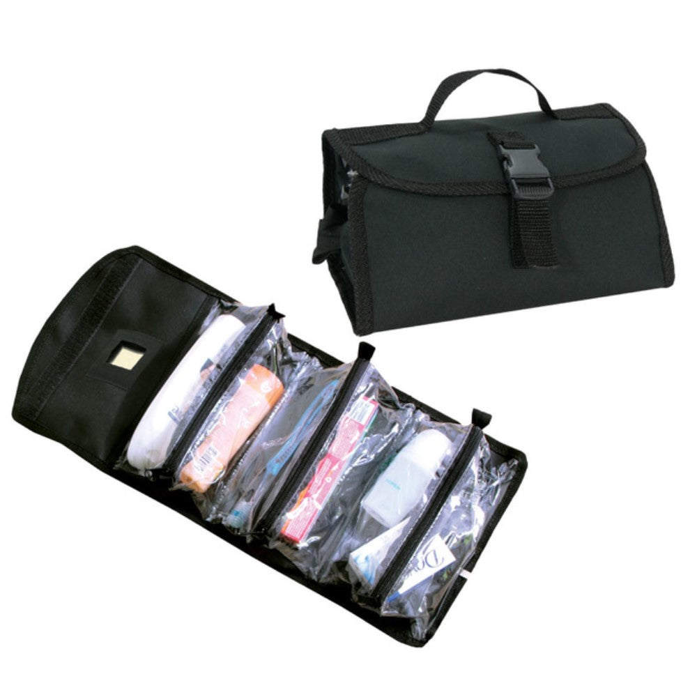 NECESSAIRE MULTI-USO COM ESPELHO PRETA