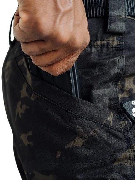 CALÇA TÁTICA PLATOON ULTIMATE WARSKIN BLACK - INVICTUS