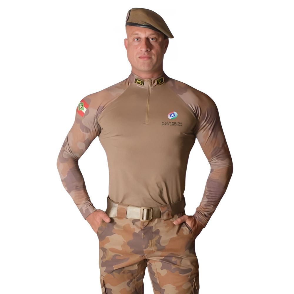 COMBAT SHIRT PPT PMSC DE VERÃO LINHA A