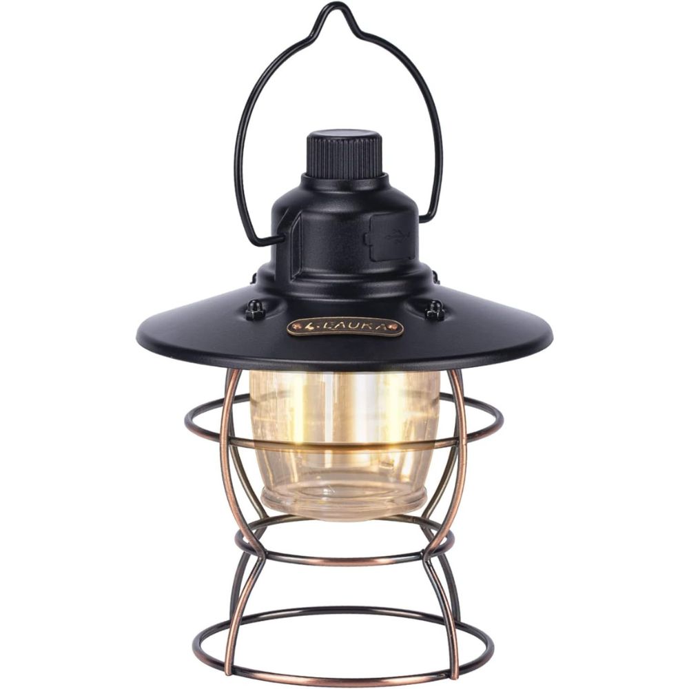 LANTERNA LAMPIÃO LED RECARREGÁVEL KQ-5011