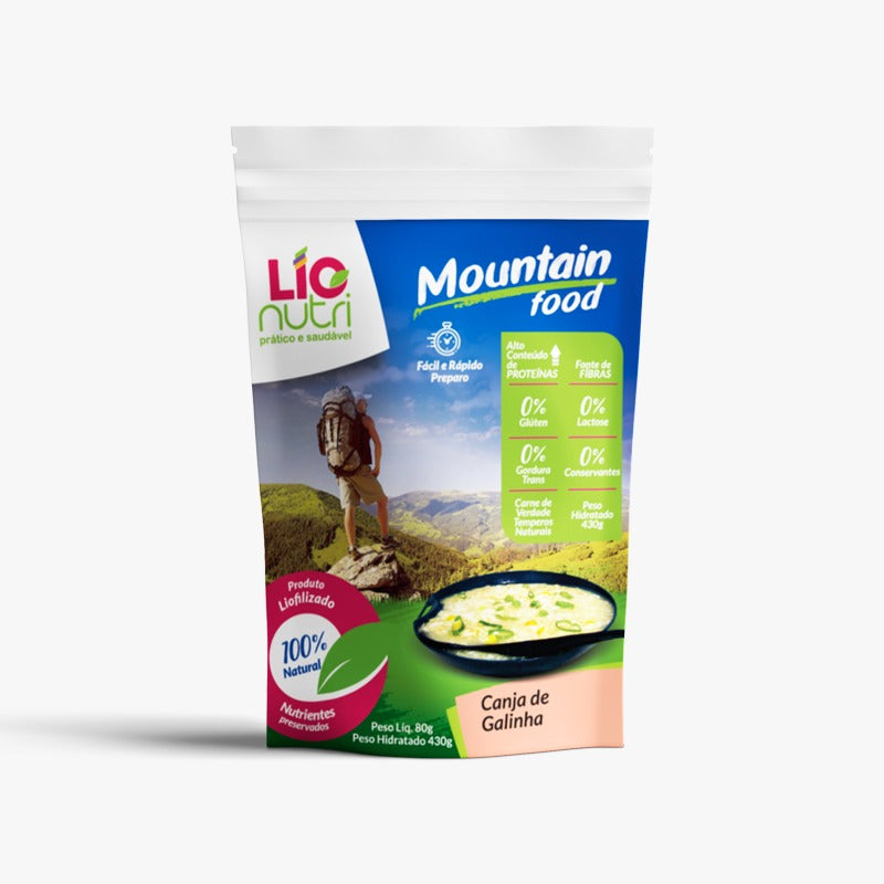 COMIDA LIOFILIZADA CANJA DE GALINHA - LIONUTRI