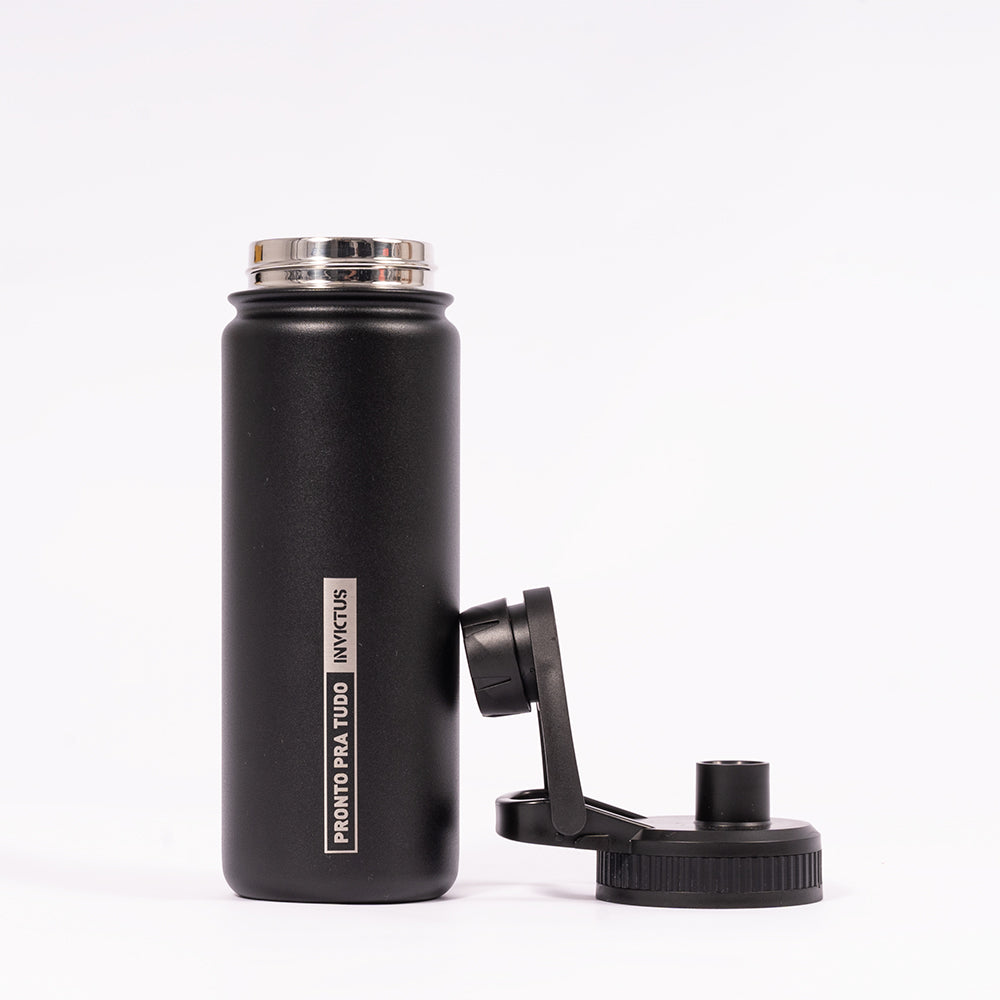 GARRAFA TÉRMICA SONIC 3.0 PRETO 500ML - INVICTUS