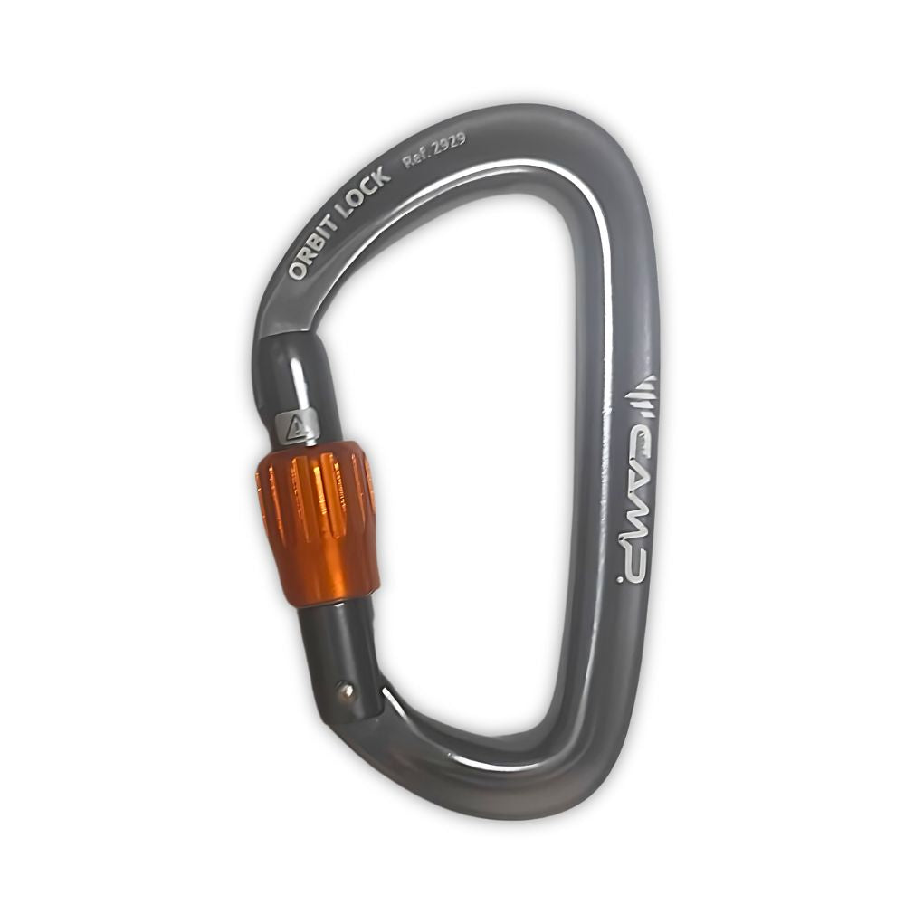 MOSQUETÃO ORBIT LOCK GUN METAL - CAMP