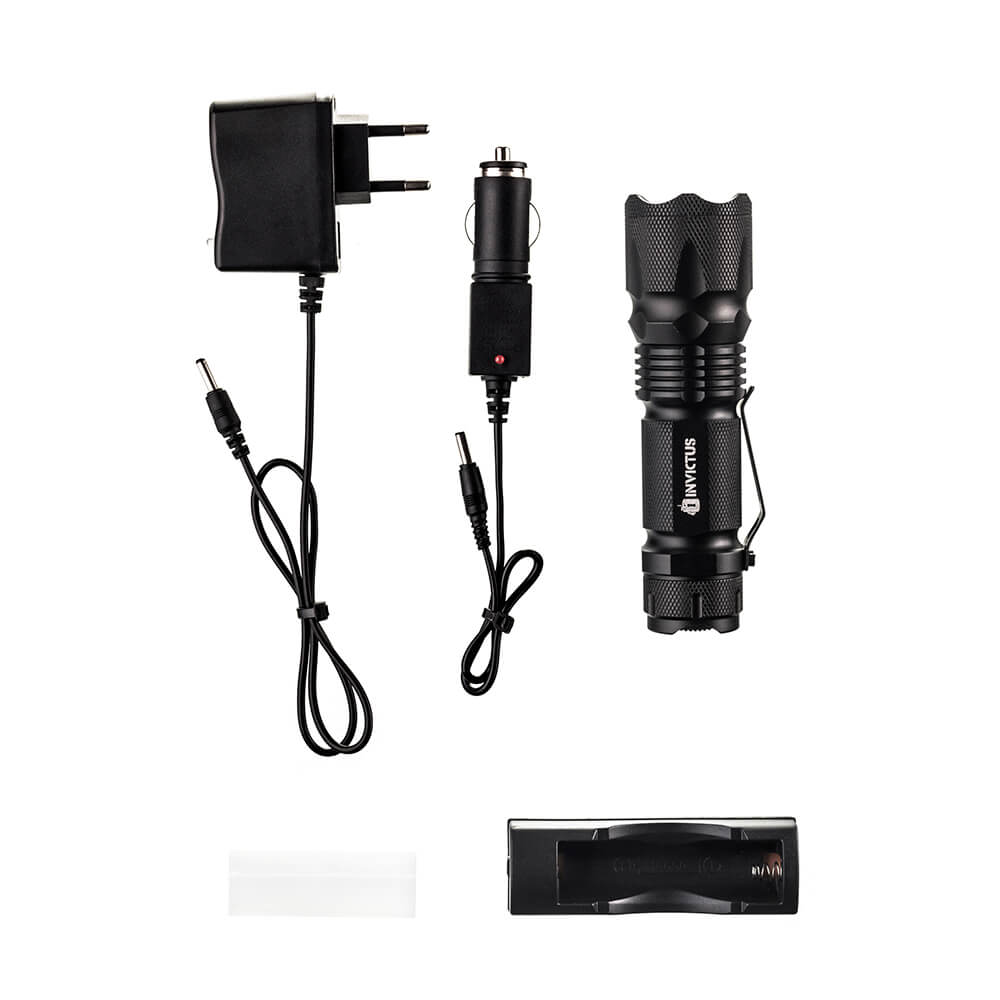 LANTERNA LED TÁTICA CORVUS U2 - INVICTUS