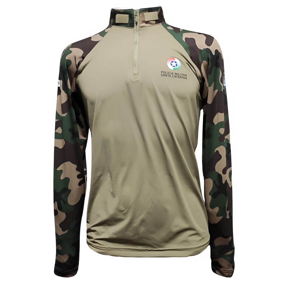COMBAT SHIRT VERÃO PMSC AMBIENTAL LINHA A
