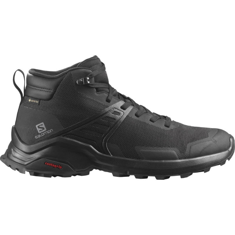 BOTA X RAISE MID GTX MASCULINO PRETO - SALOMON